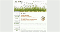 Desktop Screenshot of iidyoga.com